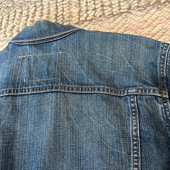 Levi’s Red Tab Slim Trucker Denim Jacket Blue - Picture 6 of 7